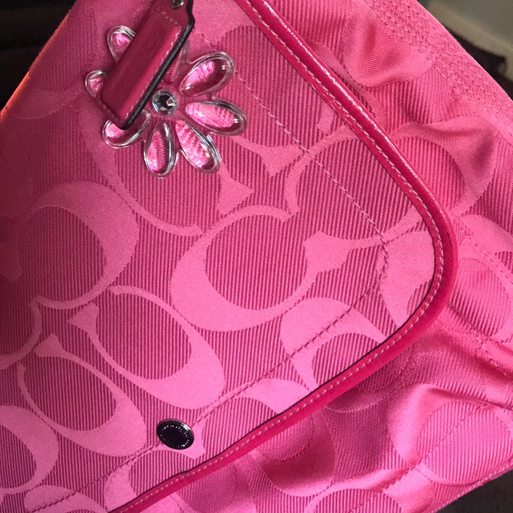 Coach Pink Messenger Bag